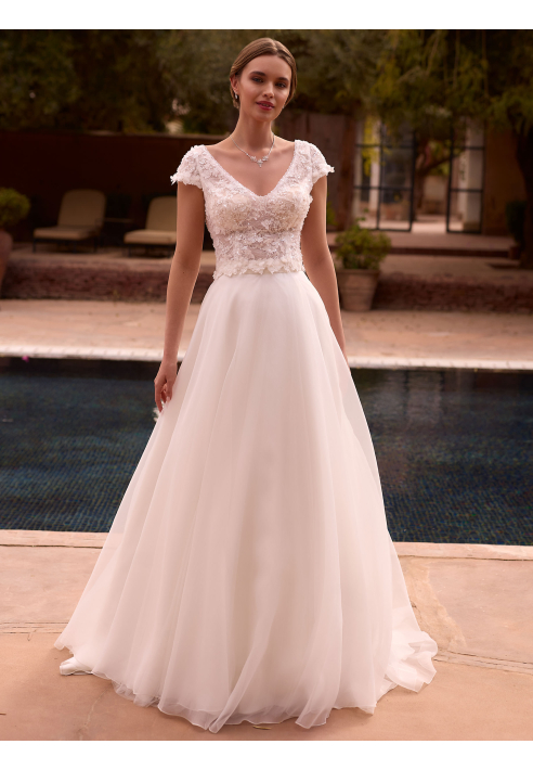 Bianco Evento Lejla Falda ()