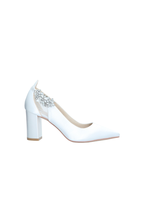 The Perfect Bridal Company Cinnamon-Plata Broche clip para zapatos