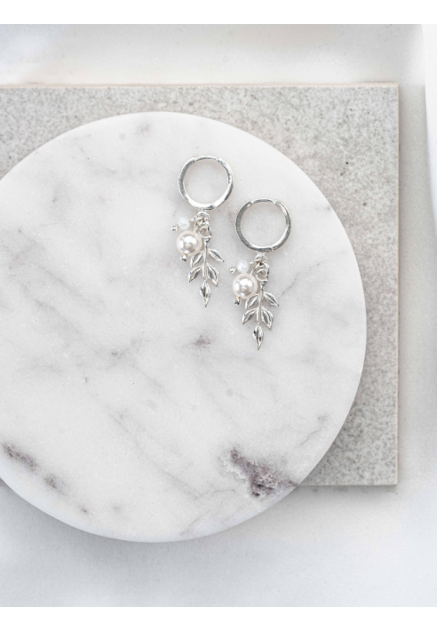 Perlenbräute Resi Pendientes