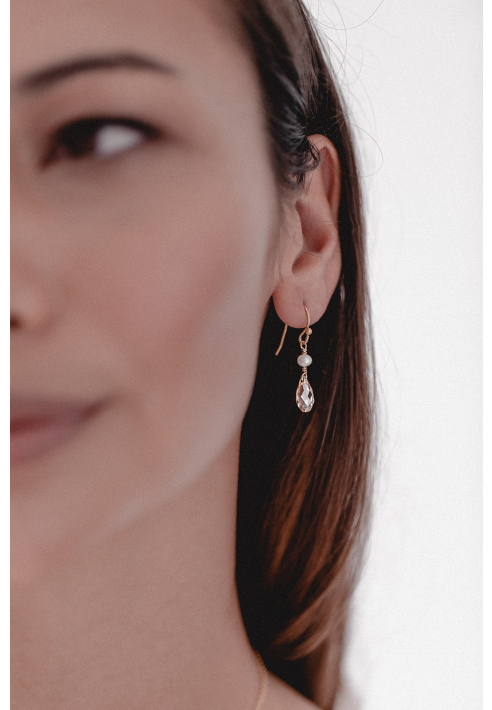 Juvelan Golden Wedding Pendientes