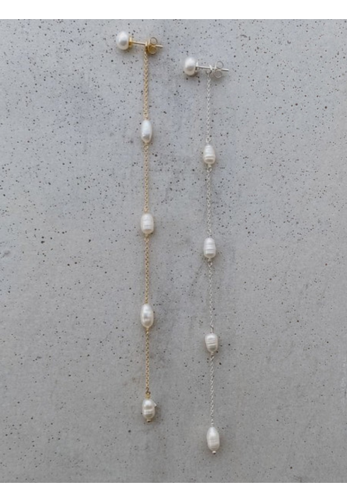 Perlenbräute Maeve Pendientes