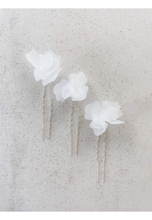 Perlenbräute Flora Horquilla