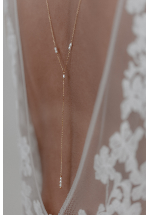 Juvelan Lorelei Back Collar de boda