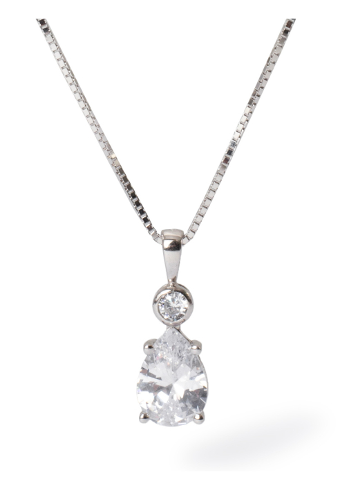 Abrazi Soraya Collar Plata 50cm