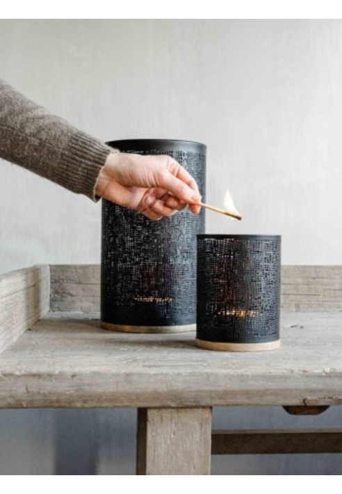 Leeff 18198 Linterna Lou L Negra