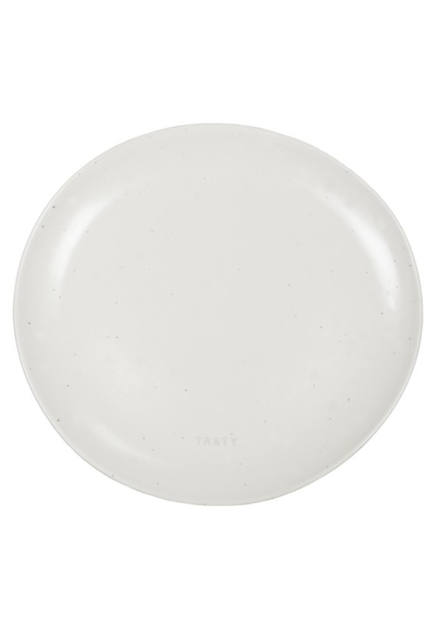 Leeff 18406 Plato Tasty y Enjoy — conjunto de 2, blanco roto ()