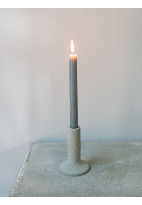 Leeff 18420 Portavelas Celeste Gris L