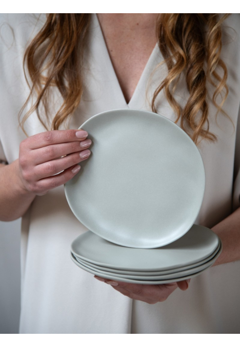 Leeff 18551 Plato de desayuno para exterior Owen Grey