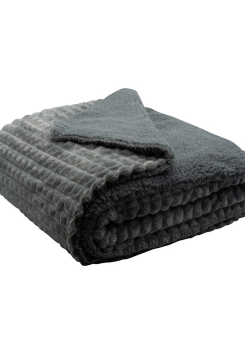 Leeff 18623 Plaid Puk Grey ()