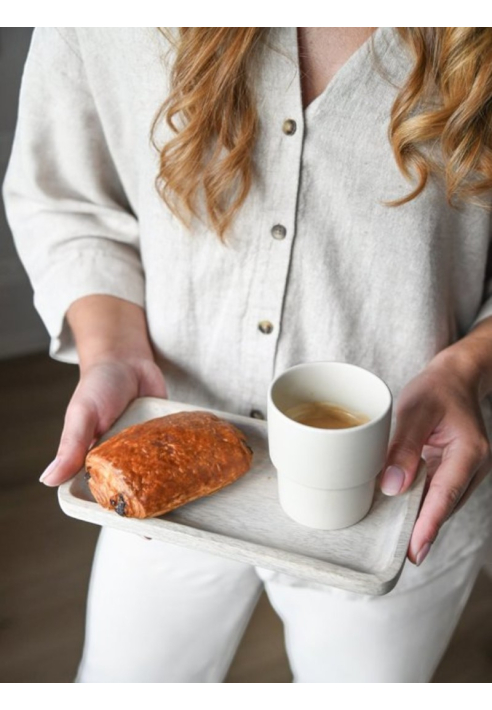 Leeff 18668 Bandeja Tommy Natural 22×12 cm