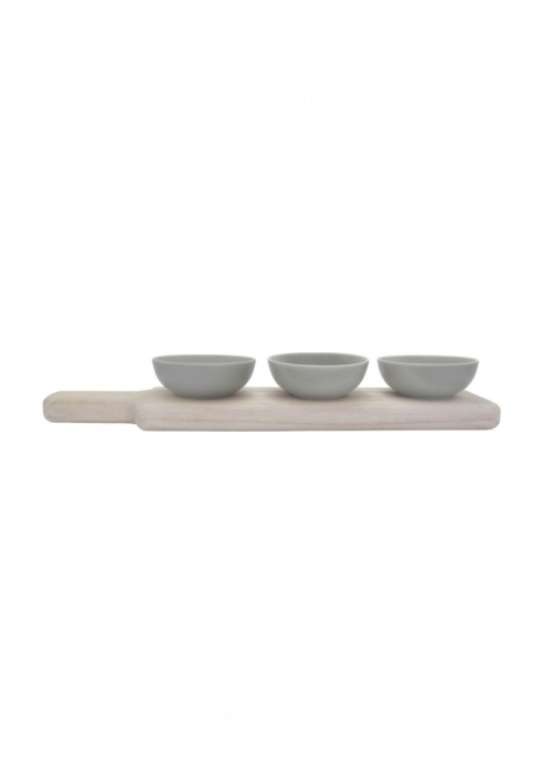 Leeff 18711 Set para servir Saar Gris ()