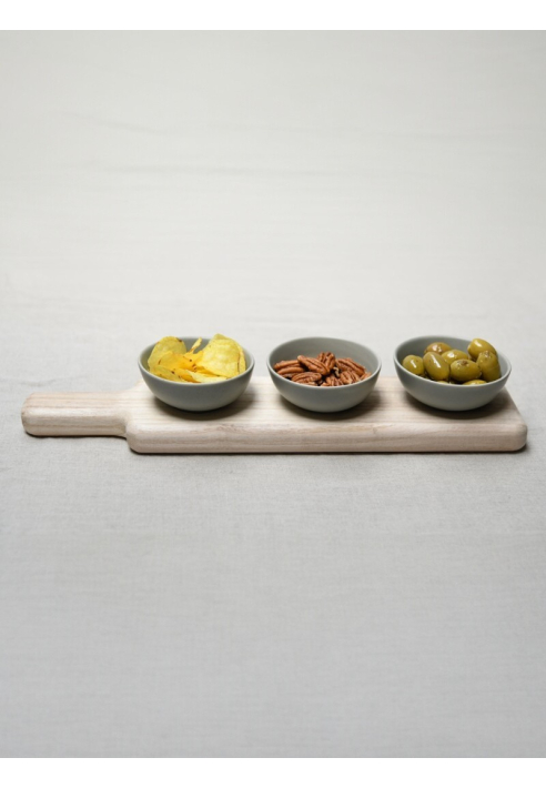 Leeff 18711 Set para servir Saar Gris