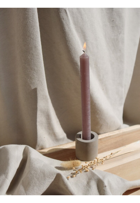 Leeff 18718 — Conjunto de velas Donna Taupe