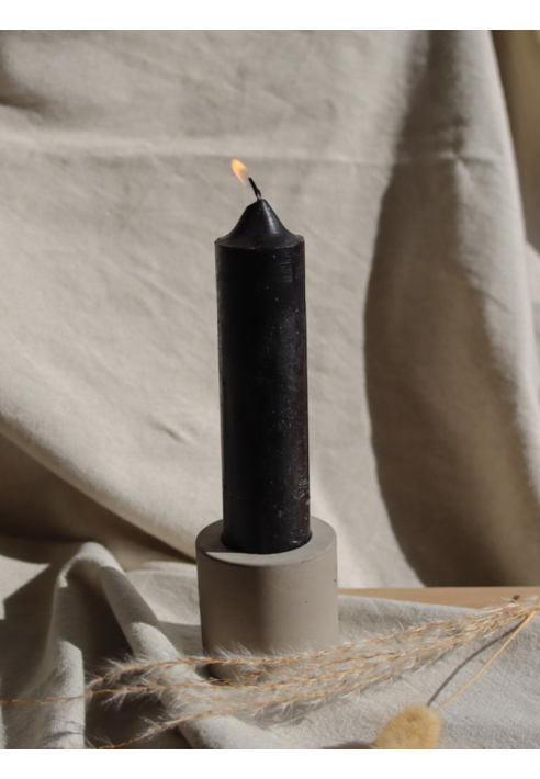 Leeff 18721 Juego de Velas Grandes Brian Black