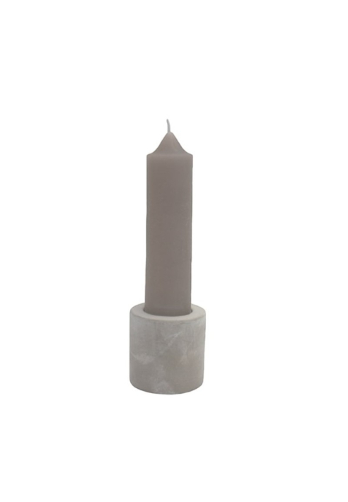 Leeff 18723 Big Candles Giftset Brian Taupe ()