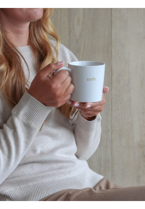 Taza Leeff 18778 Morris – Smile White