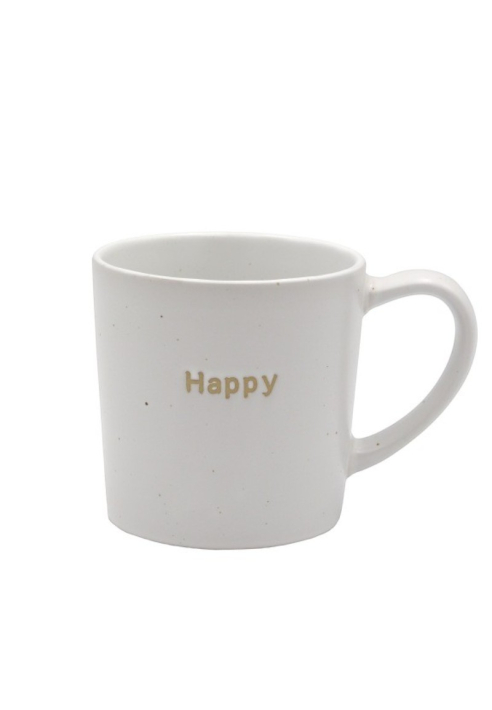 Leeff 18780 Taza Morris - Happy White ()