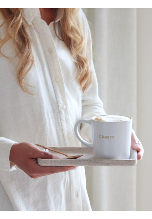 Leeff 18781 Taza Morris — Cheers White