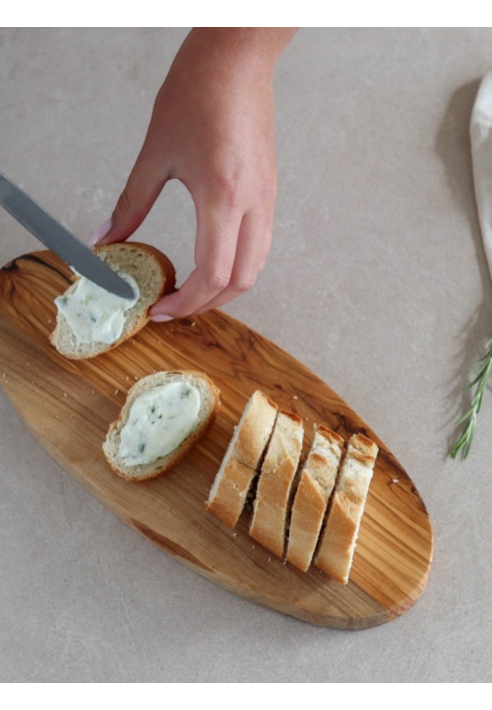 Leeff Tabla de servir de madera de olivo Ollie S