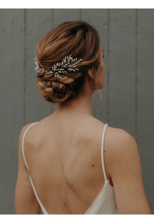 Lizeron Astrid Horquilla Blanca