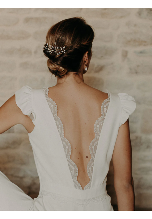 Lizeron Elise Horquillas para el cabello Blancas ()