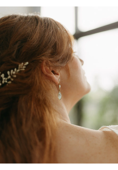 Lizeron Pia Pendientes Oro