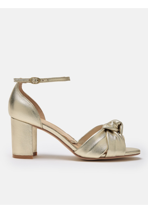 Rachel Simpson Minnie Zapatos de Novia Oro ()