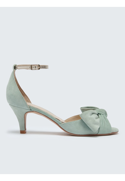 Rachel Simpson Margot Zapatos de Novia Verde Menta ()