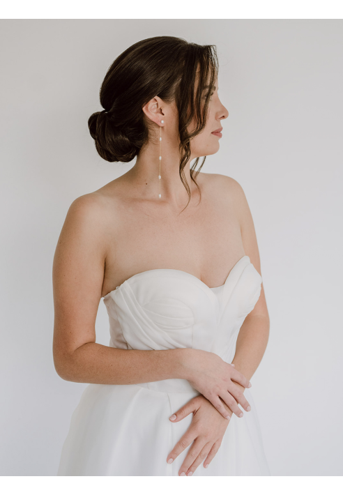 Perlenbräute Maeve Pendientes ()