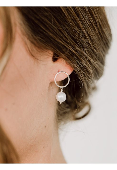 Perlenbräute Toni Pendientes ()