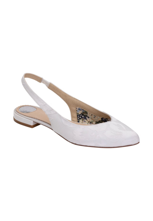 The Perfect Bridal Company Stevie Flock Zapatos de Novia