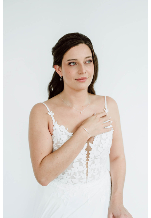 Perlenbräute Amelie Juego de joyas ()