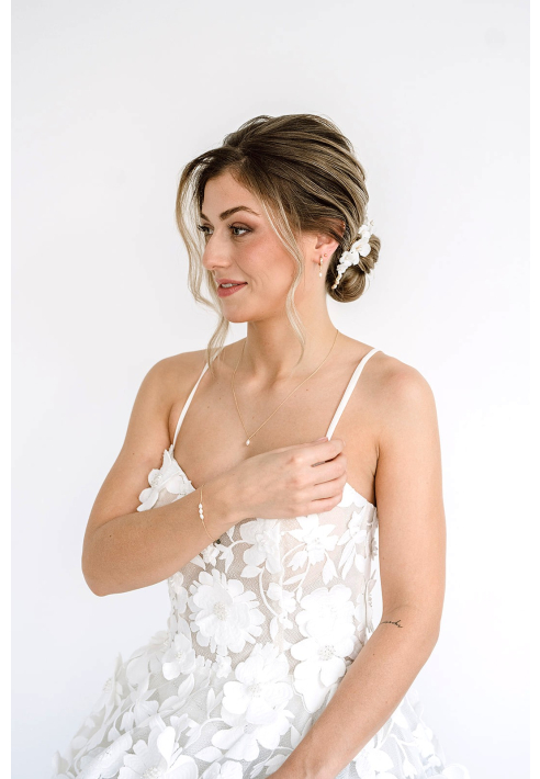 Perlenbräute Amelie Juego de joyas