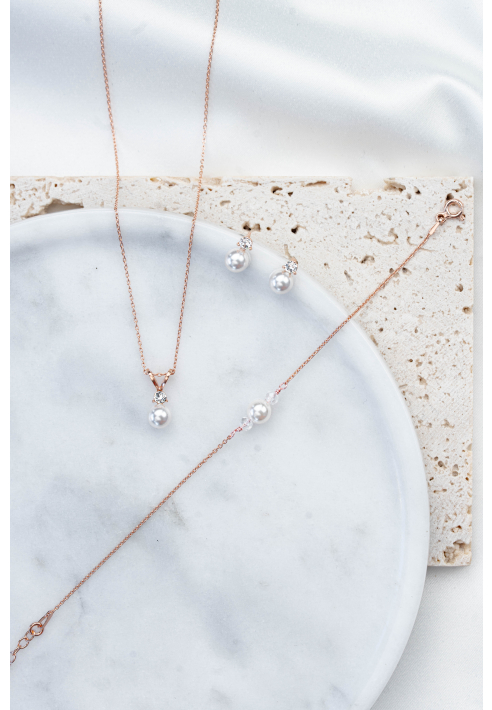 Perlenbräute Smilla Juego de joyas