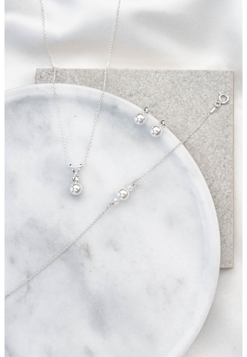 Perlenbräute Smilla Juego de joyas