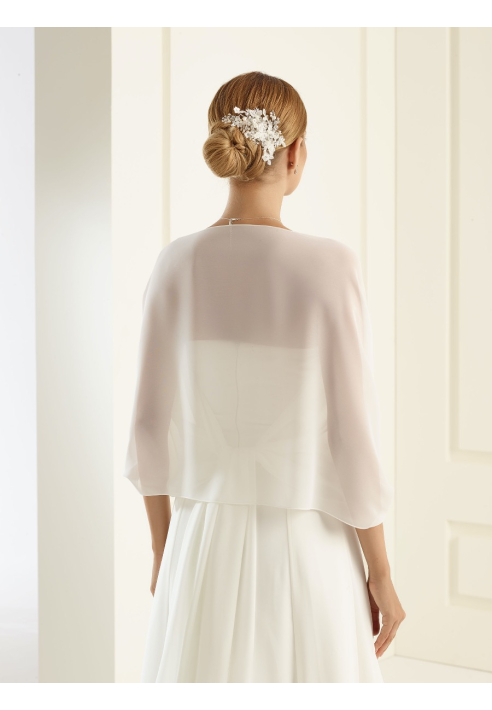 Bufanda Bianco Evento E9 en chifon