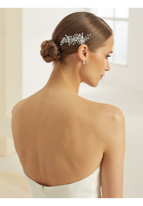 Tocado Bianco Evento 395 Piedras Preciosas ()