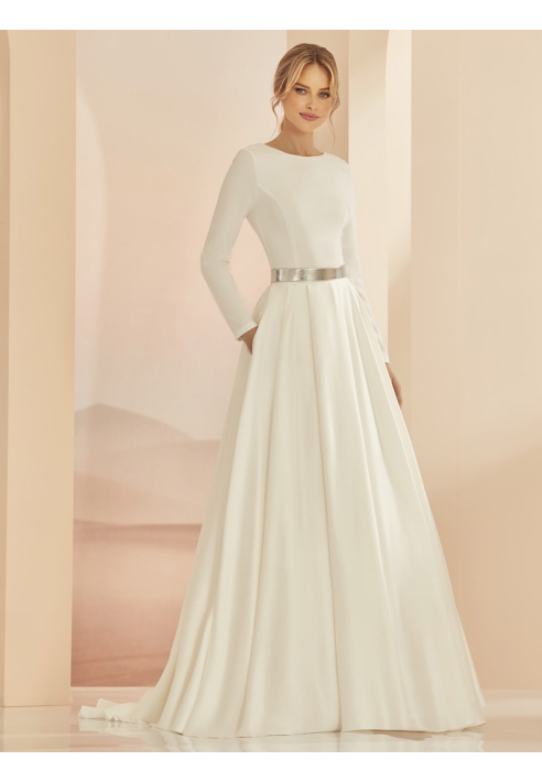 Bianco Evento Madagascar Falda ()