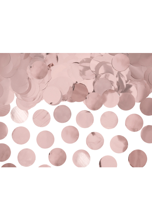 Party Deko KONS45-019R - Confetti Rosa dorado