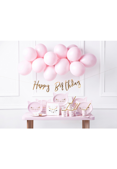 Party Deko SET12- Decoraciones de Fiesta gato ()