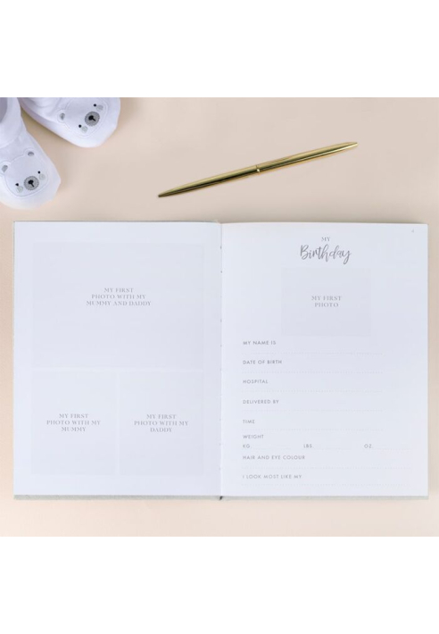 Ginger Ray BL-124 Floral - Diario de Baby Shower