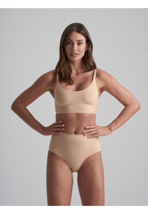 BYE BRA Invisble | Braga Invisible De Cintura Media Beige ()