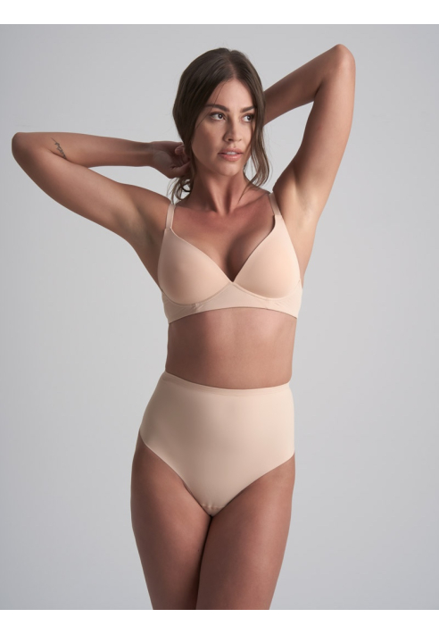 BYE BRA Sculpting | Tanga de Cintura Media Beige ()