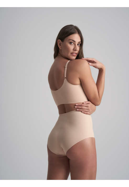 BYE BRA Sculpting | Braga de Cintura Media Beige ()