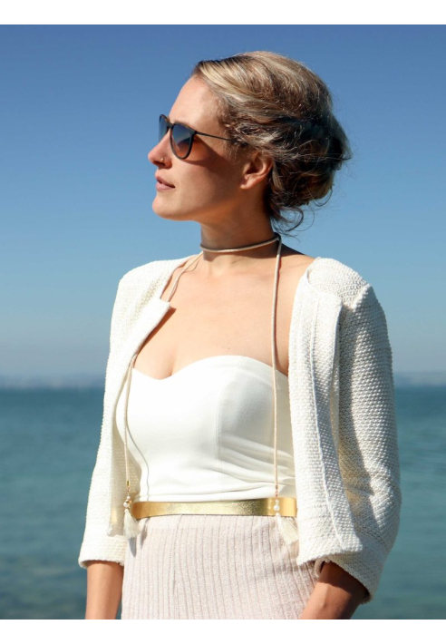 Forever & Eva G1002 Cinturón Dorado