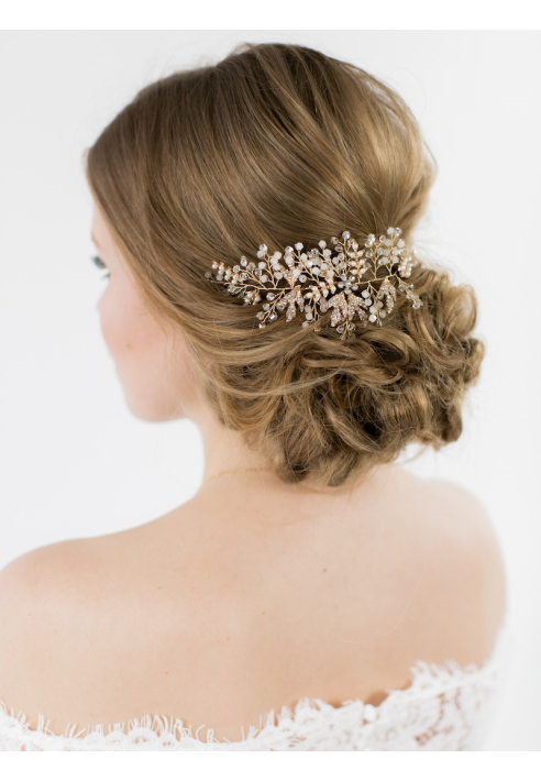 Diadema de novia Abrazi HB-Tree Dorado ()