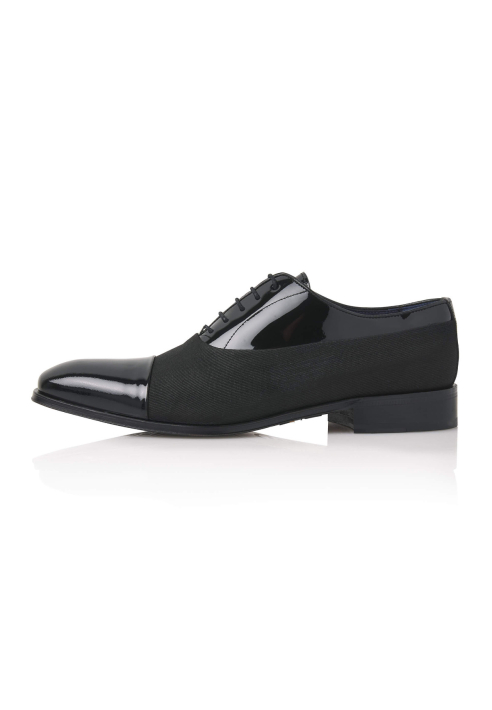 Mr. Fiarucci Devon Zapatos de Boda Hombre Negro
