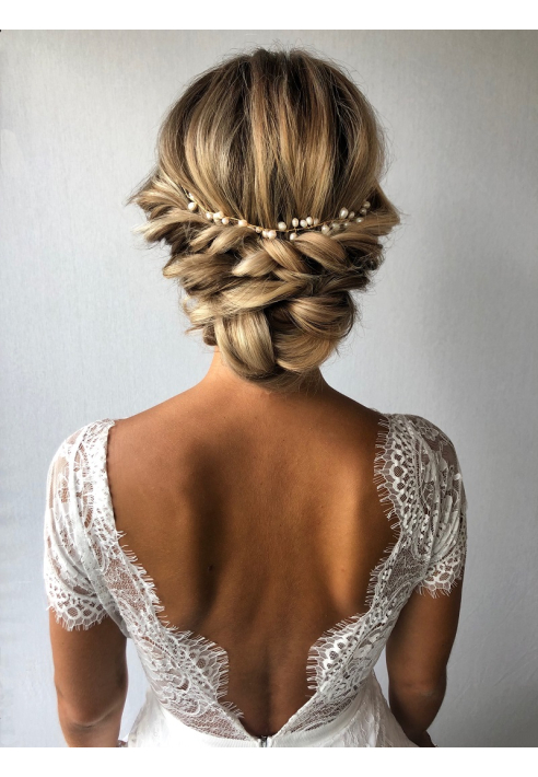 Sally Jane Bridal Dinja per Capelli Argento ()