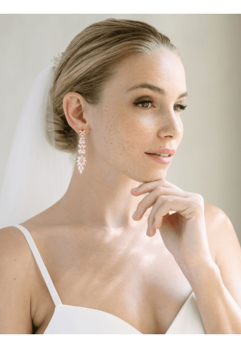 G. Westerleigh ER047RG Aretes Rosa Dorado ()