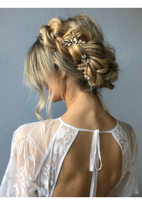 Sally Jane Bridal Esther Horquilla Dorado ()